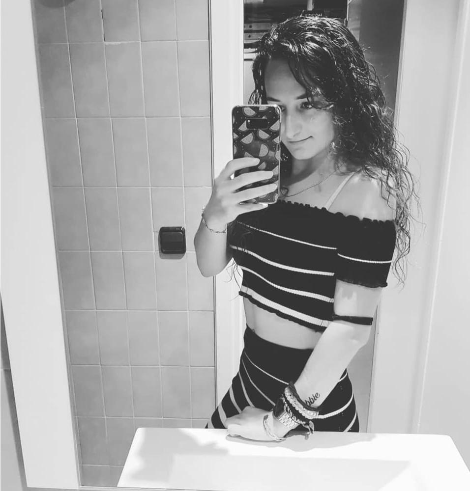 25P Laura exposed hot young spanish slut with great big tits