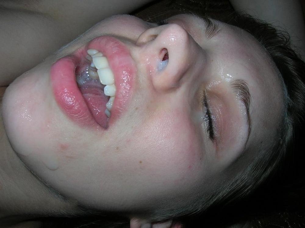 25P Sperm slut 218