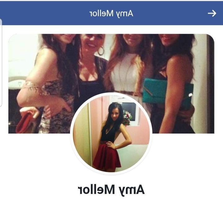 25P Amy Mellor Facebook slut