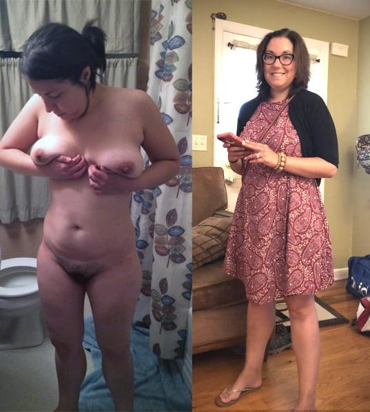 25P Dressed Undressed 46 Everyday Curvy Milfs