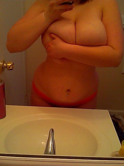 18P Hot Little Big Titted Amateur Brunette Teen