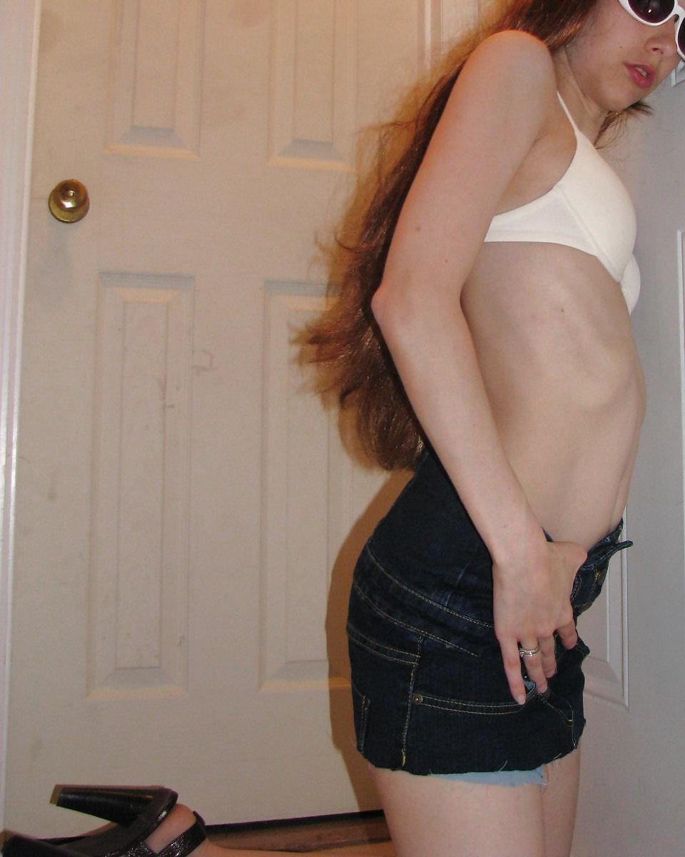 25P STEPH - Amateur Teen with silky Panties
