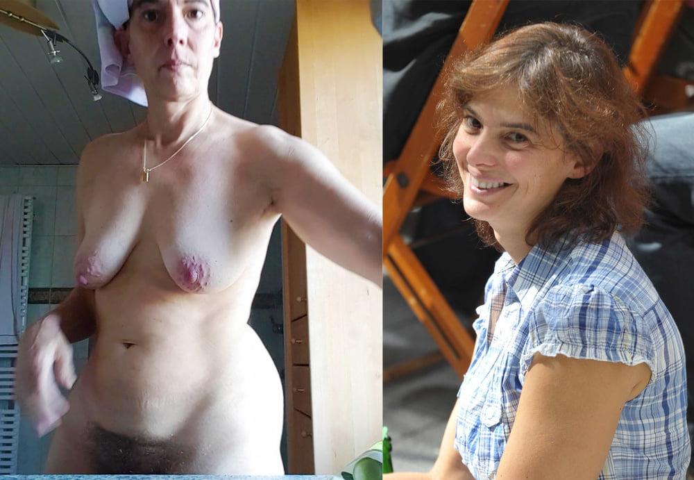 10P Milf Sandra dressed-undressed 4