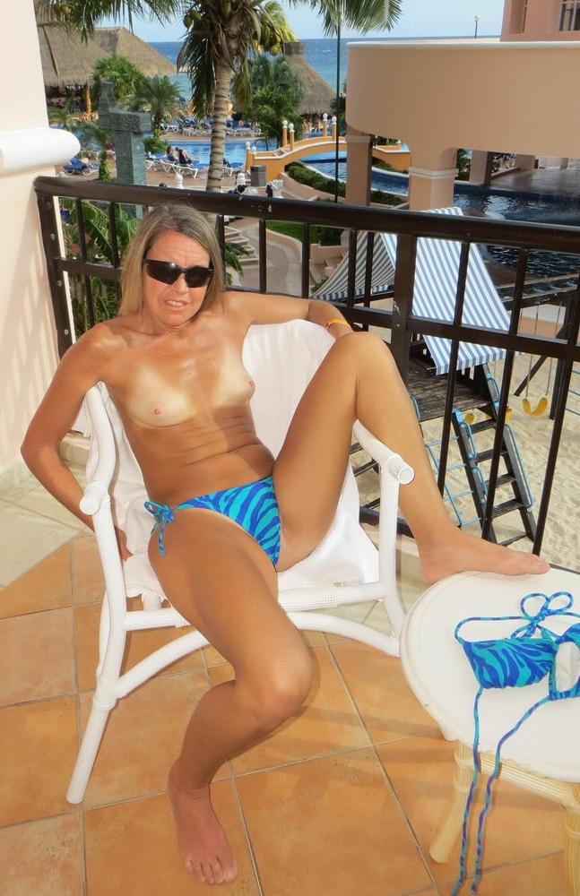 9P Milf balcony fun 2