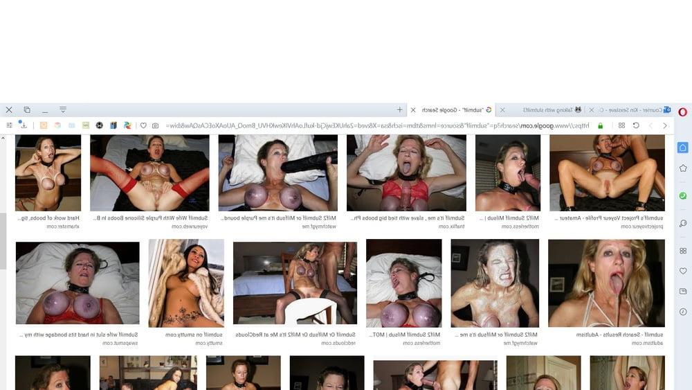 25P Submilf or Milf2 it'is me, silicone tits hard tied bondage