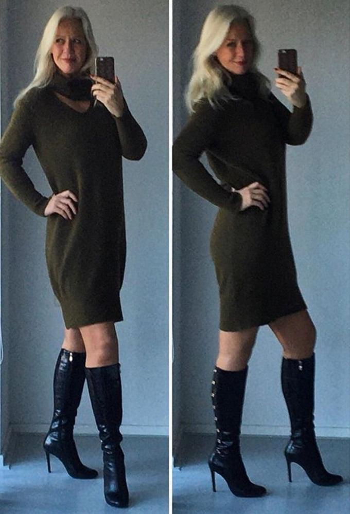 25P Insta Milfs &amp; Gilfs Wearing Boots no. 26