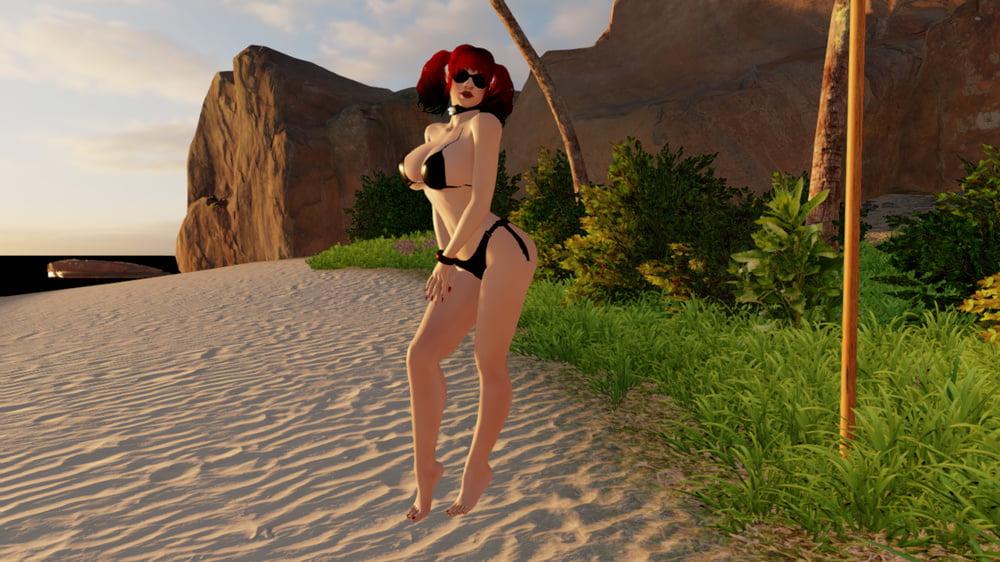 18P Jessica Suxxx - 3DXChat Beach Slut