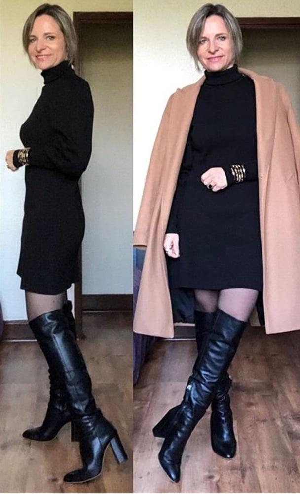 25P Insta Milfs &amp; Gilfs Wearing Boots no.33