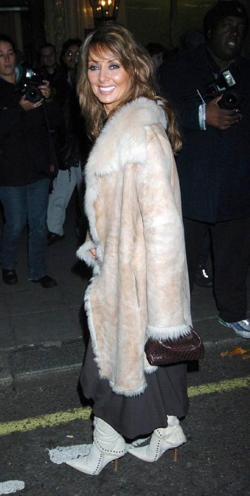 25P Carol Vorderman wearing Boots no.11