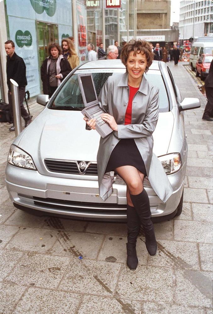 25P Carol Vorderman wearing Boots no.11