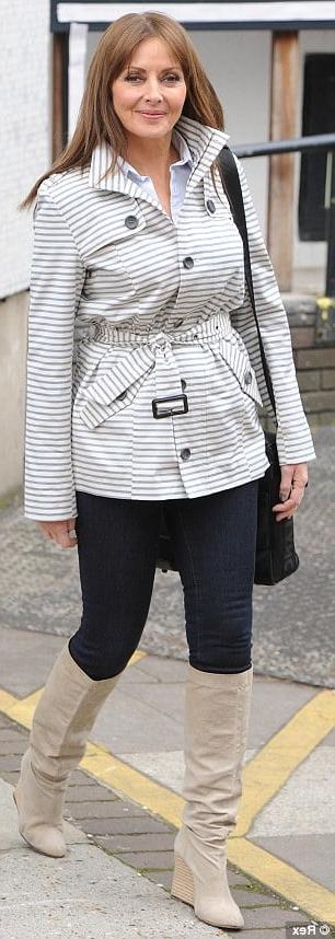 25P Carol Vorderman wearing Boots no.10