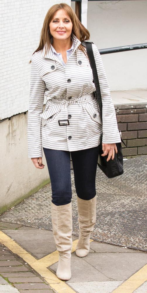 25P Carol Vorderman wearing Boots no.10