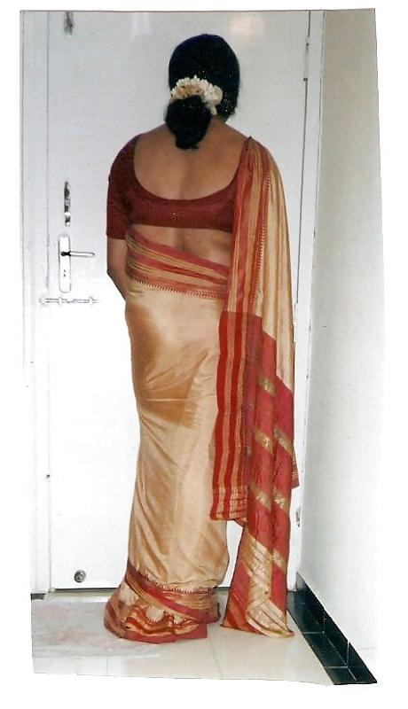 25P Indian ladies back view
