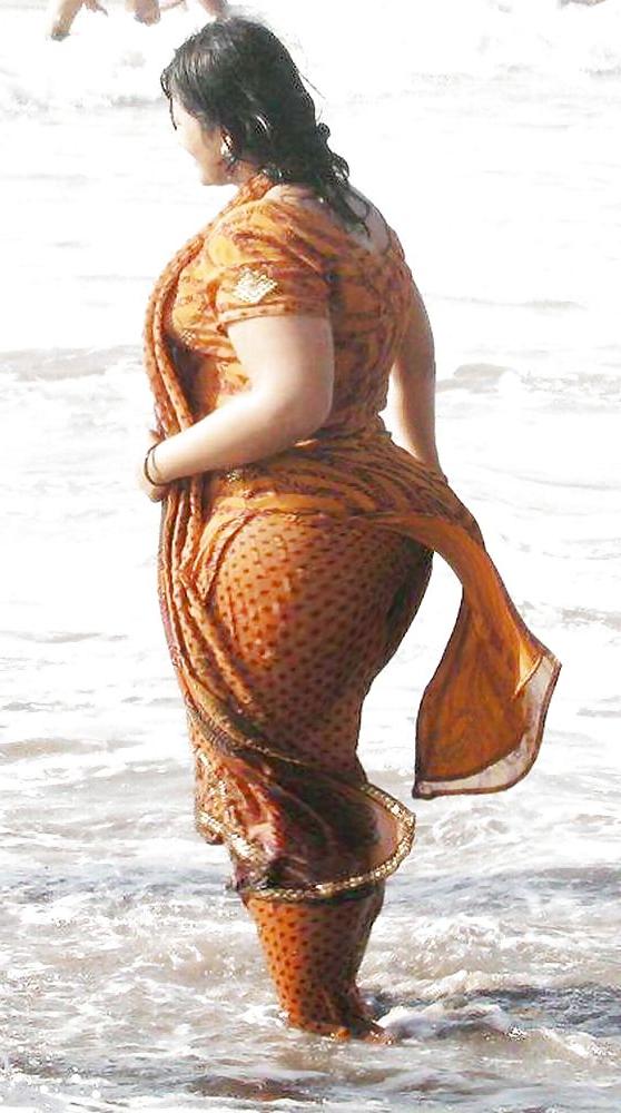 25P Indian ladies back view