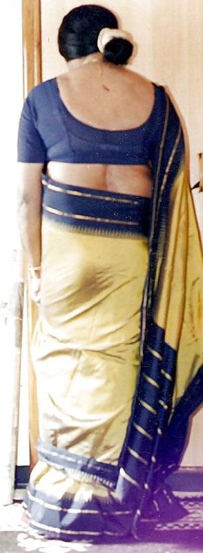 25P Indian ladies back view