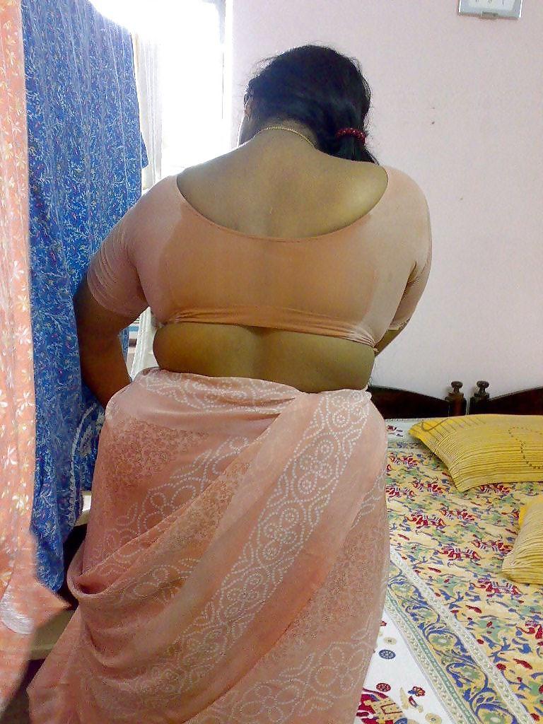 25P Indian ladies back view
