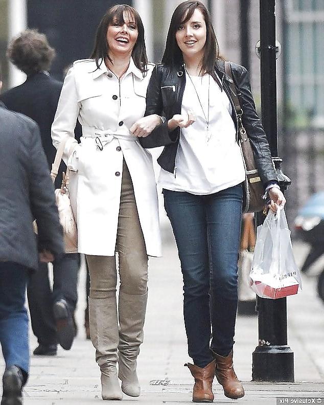 9P Carol Vorderman wearing Boots no.8