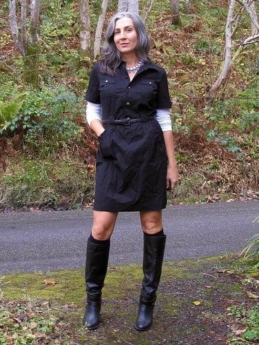25P Milfs &amp; Gilfs wearing boots no.30