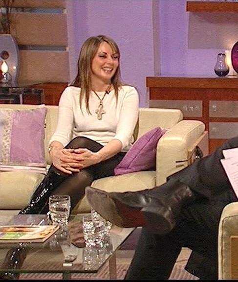 10P Carol Vorderman wearing Boots no.11