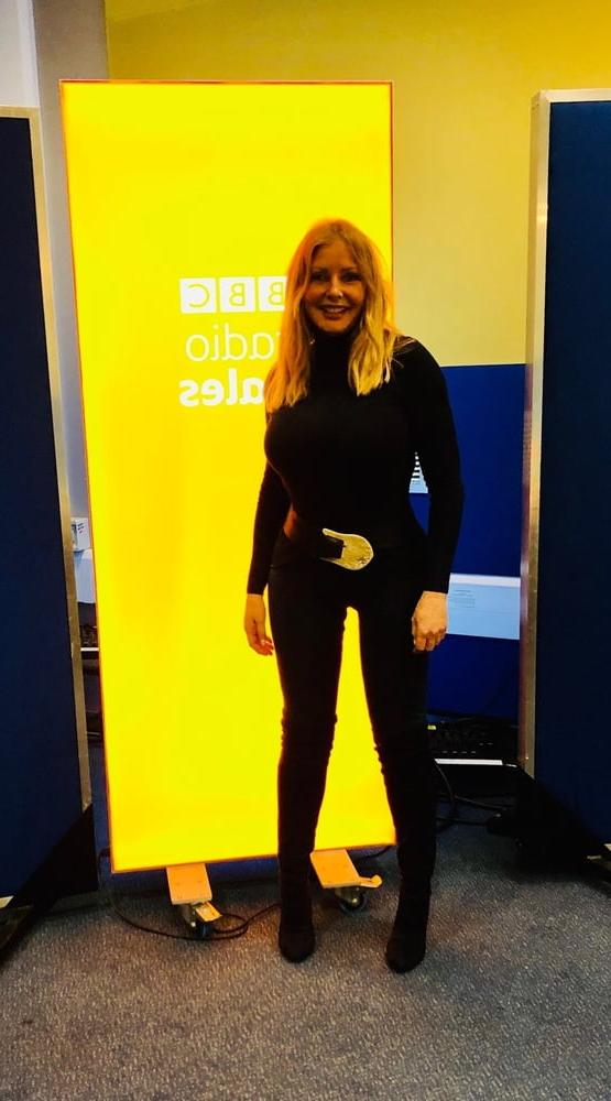 13P Carol Vorderman wearing Boots no.3