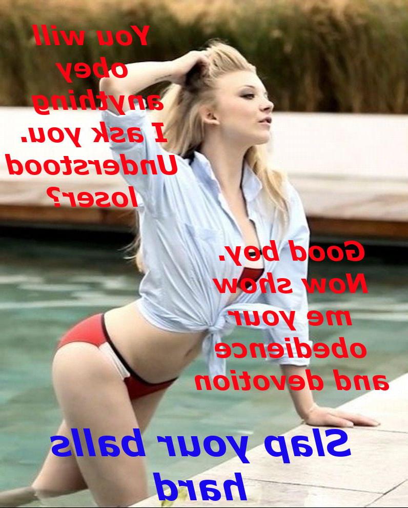 20P Celeb Femdom Captions 9 CBT, humiliation(taken from tumblr)