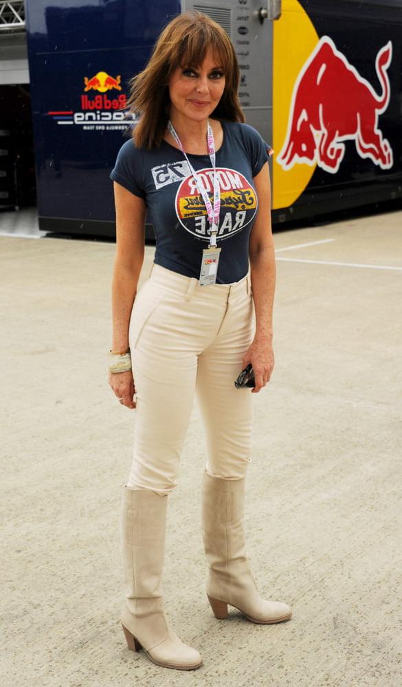 22P Carol Vorderman wearing Boots no.7