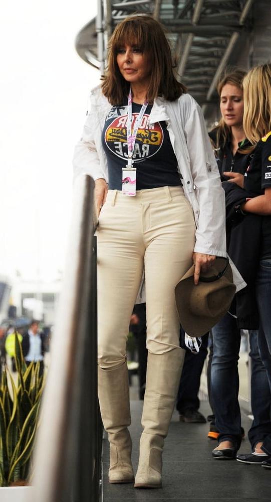 22P Carol Vorderman wearing Boots no.7