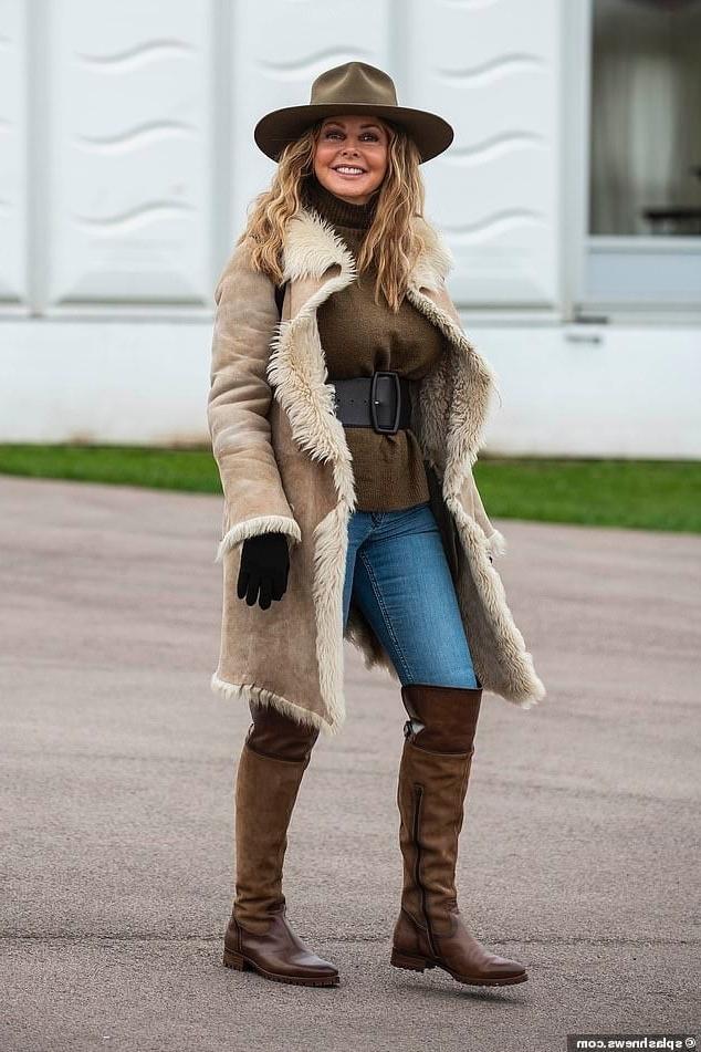 12P Carol Vorderman wearing Boots no.6