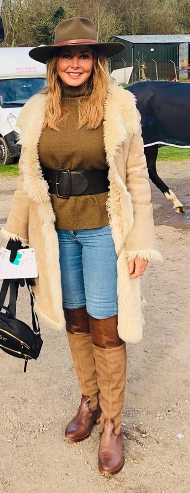 12P Carol Vorderman wearing Boots no.6