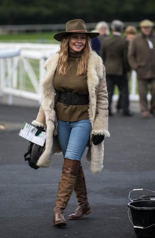 12P Carol Vorderman wearing Boots no.6