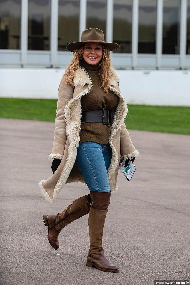 12P Carol Vorderman wearing Boots no.6