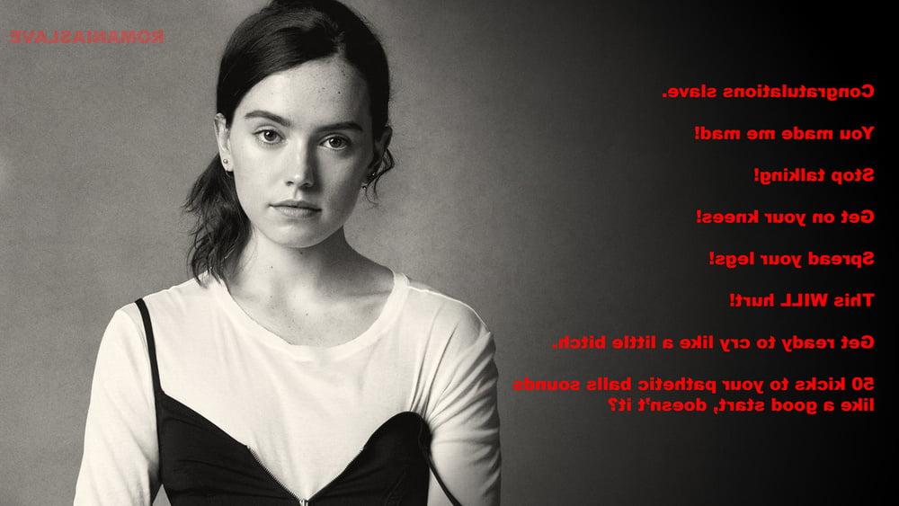 24P Celeb Femdom Captions 10  CBT, humiliation (from tumblr)