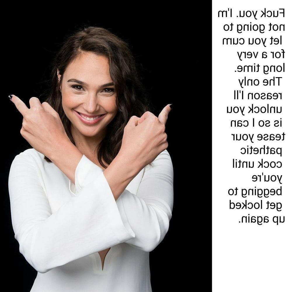 24P Celeb Femdom Captions 10  CBT, humiliation (from tumblr)