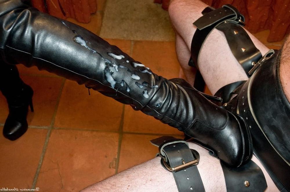 25P Cum covered boots 2