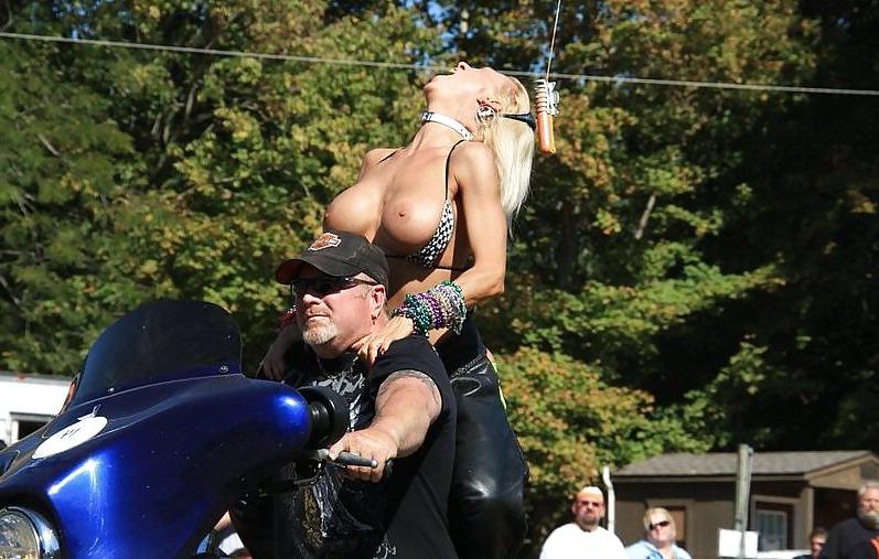 17P More Biker Babes with Great Tits