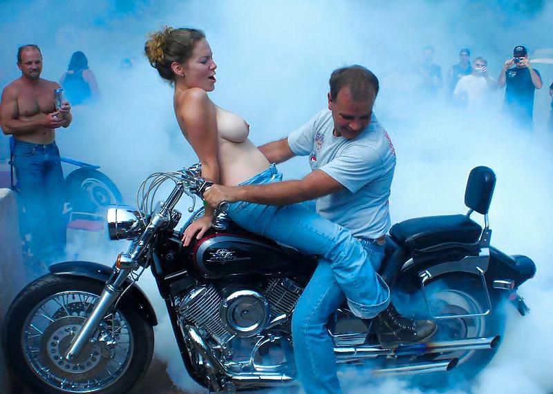 17P More Biker Babes with Great Tits