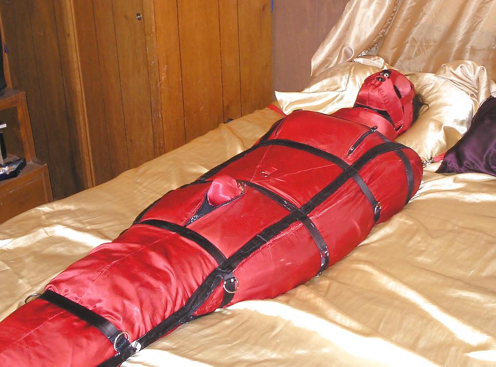 23P Satin Mummy Bondage