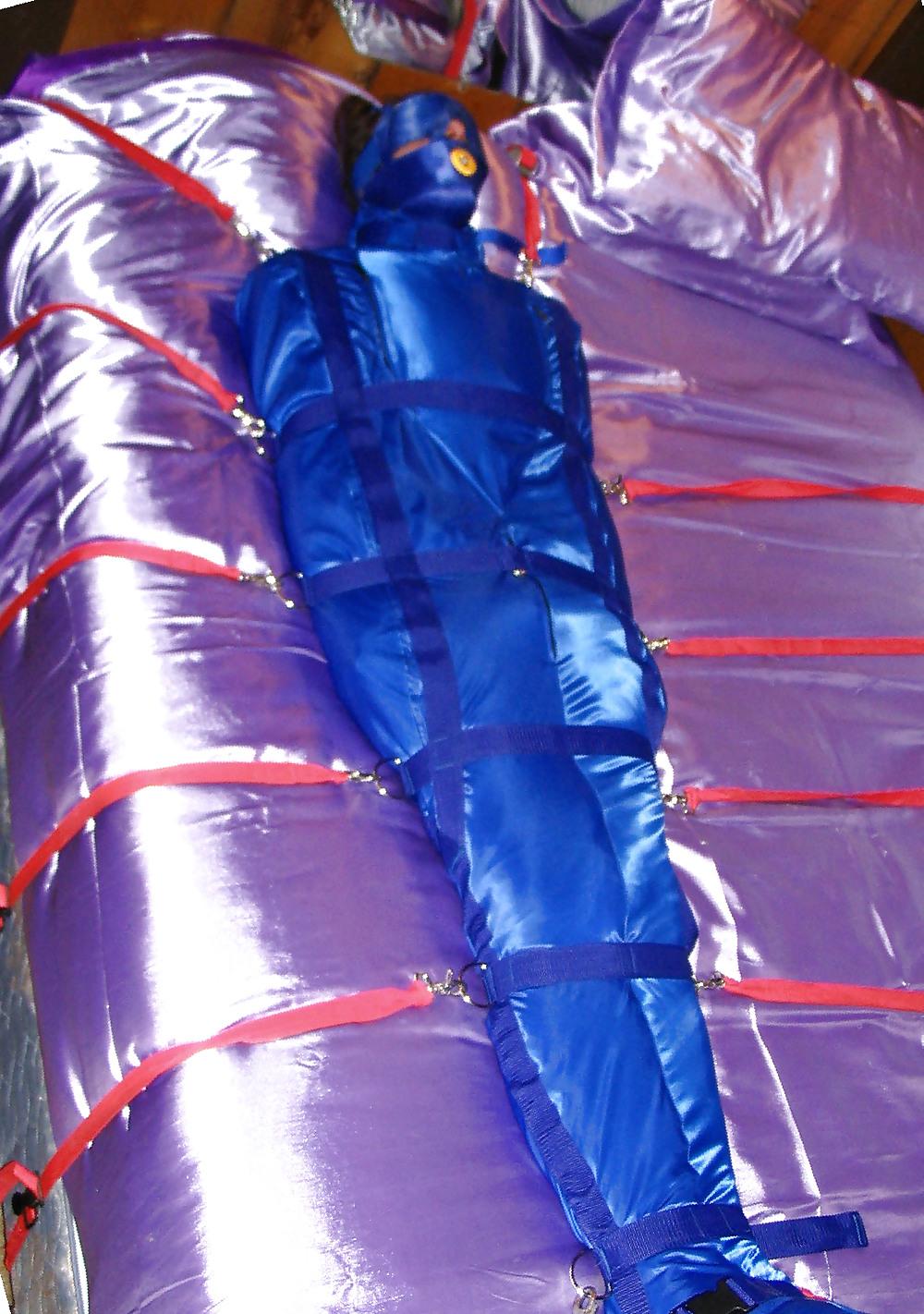 23P Satin Mummy Bondage