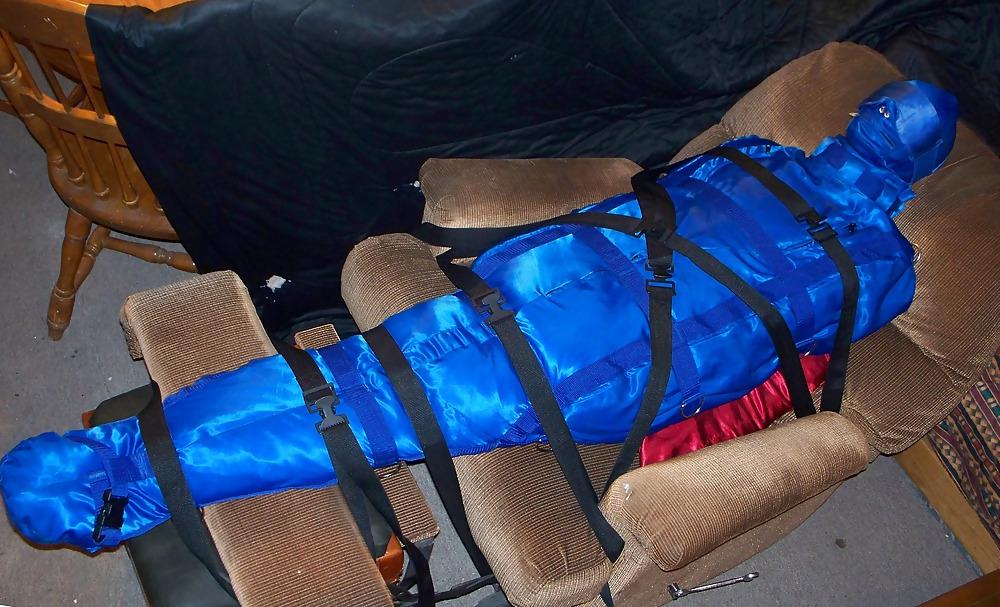 23P Satin Mummy Bondage