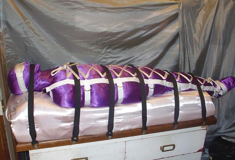 23P Satin Mummy Bondage