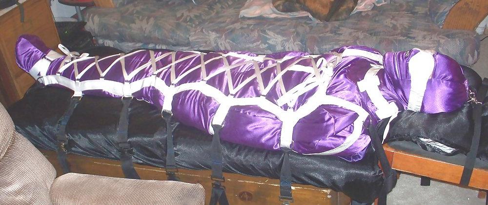 23P Satin Mummy Bondage