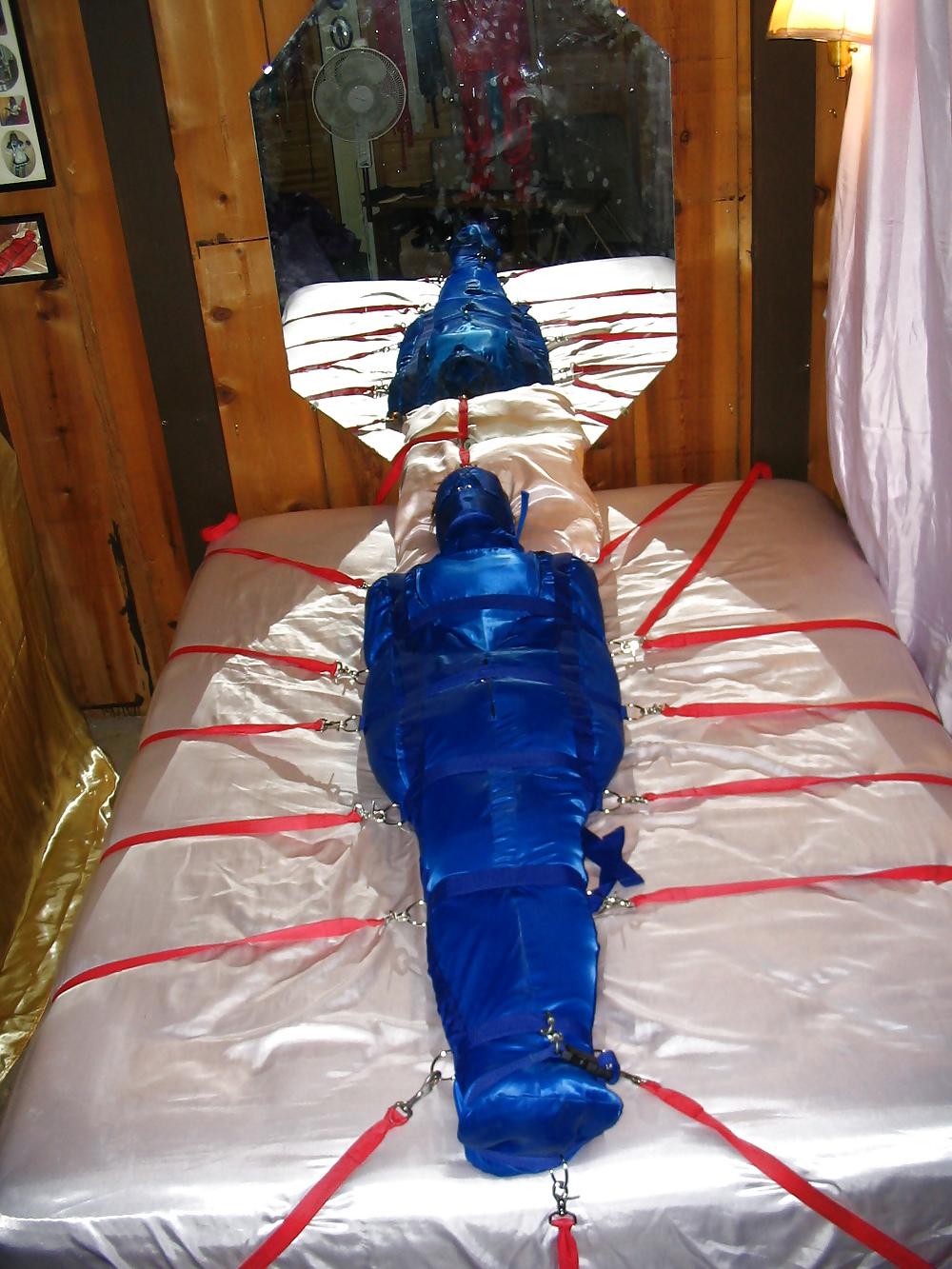 23P Satin Mummy Bondage