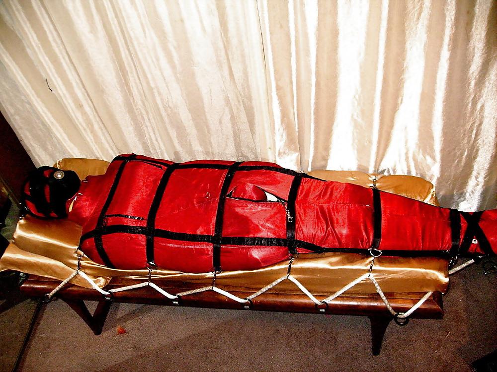 23P Satin Mummy Bondage
