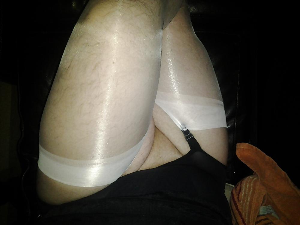 9P Nylons, Vintage Garter and Horny
