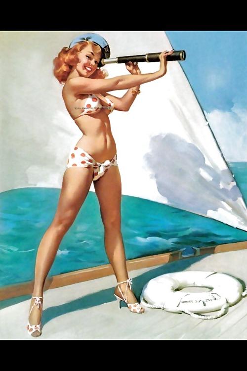 9P American pin up 