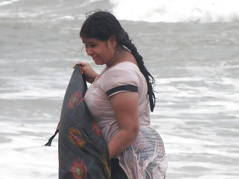 9P BBW indian with big boobs at River Ganga