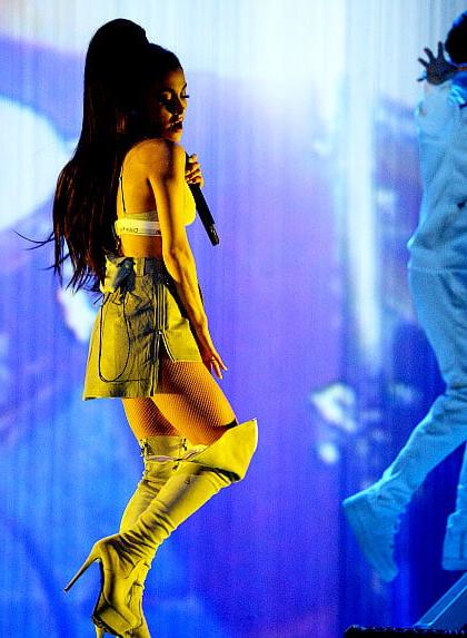 25P Ariana Grande with Boots Vol 06