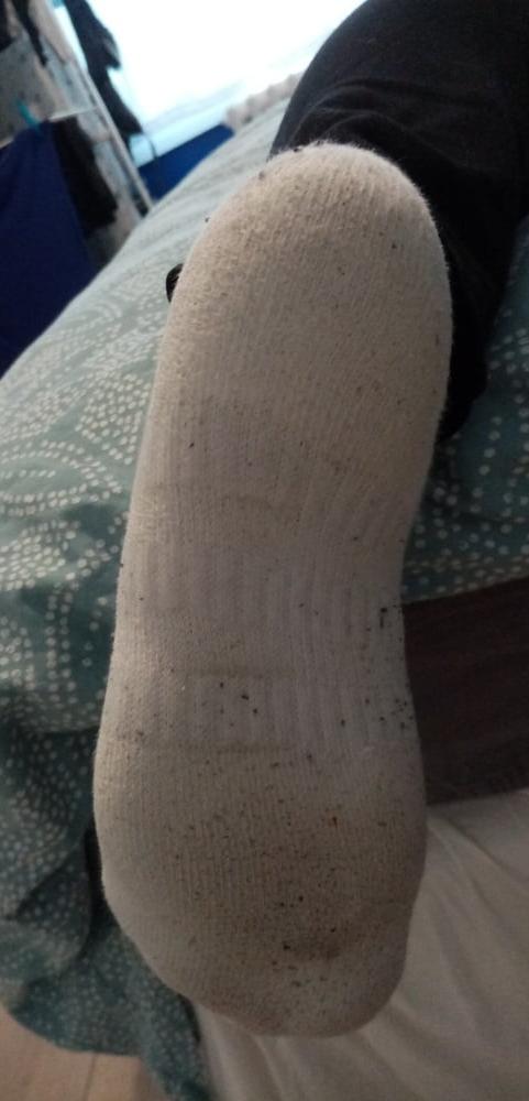 5P Gf white socks 3 days worn