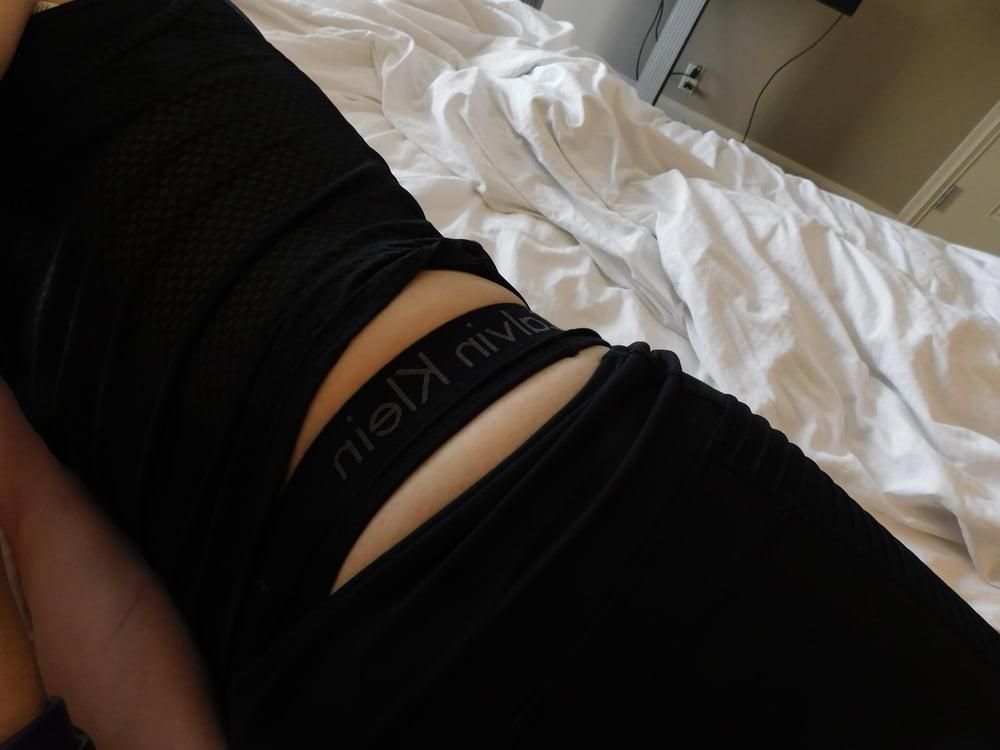 15P Femboi Leather Cuff Bondage