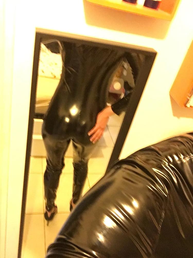 9P My new vinyl catsuit